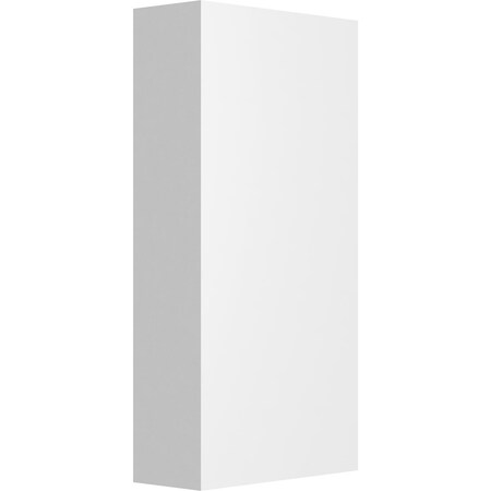 Standard Foster Plinth Block with Square Edge, 2 1/2"W x 5"H x 1"P
